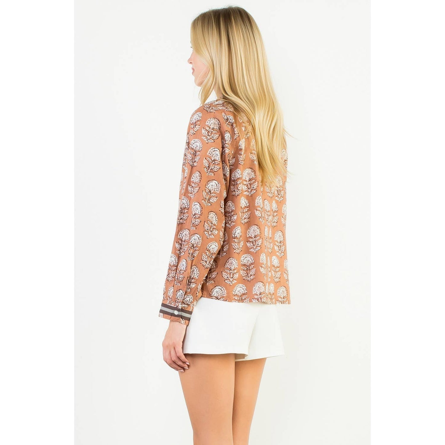 Long Sleeve Floral Top