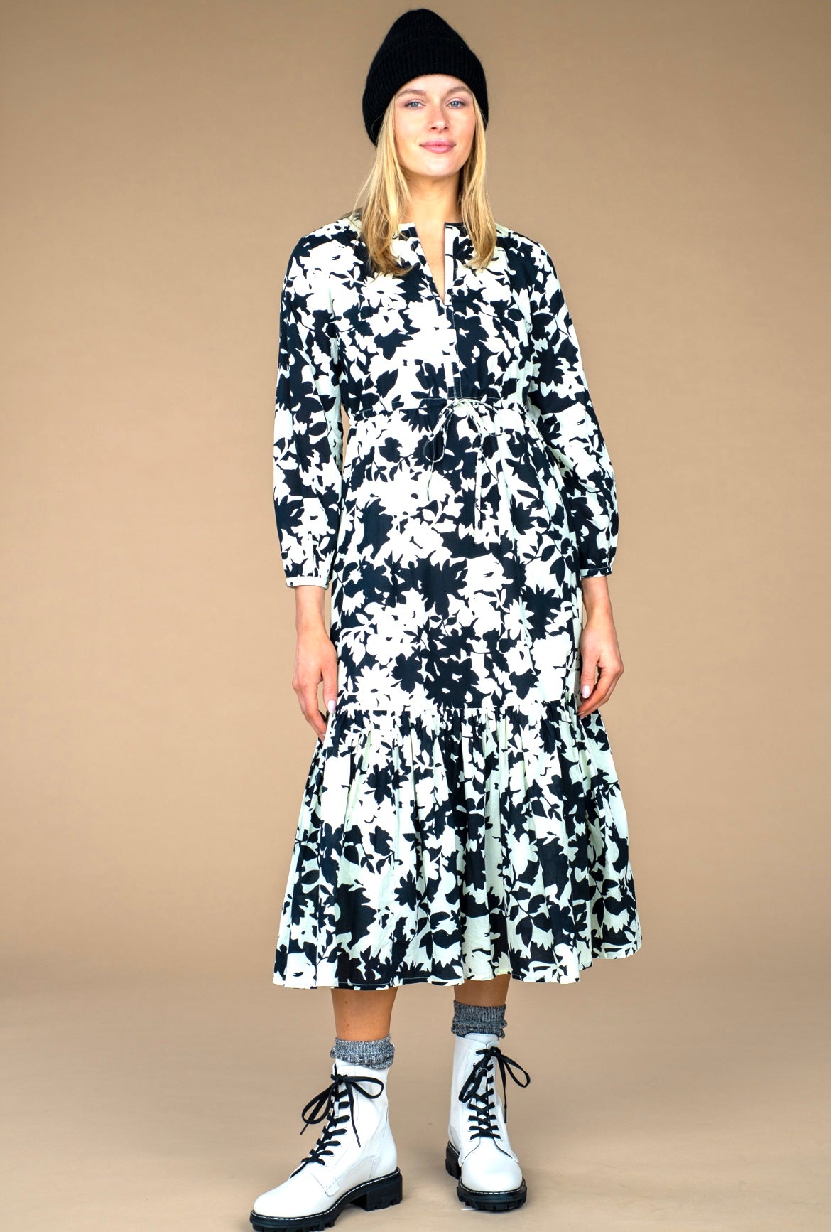 Olivia James Lydia Dress in Evening Shadow