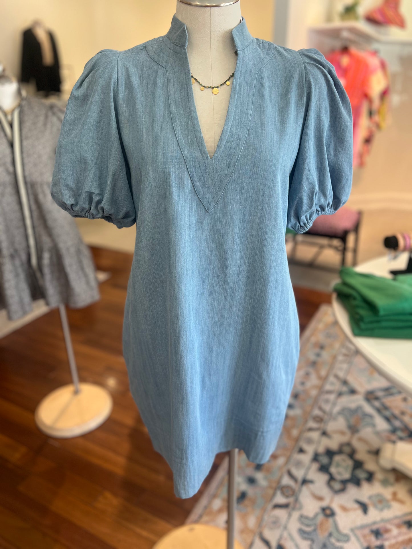 Hampton Mini in Chambray