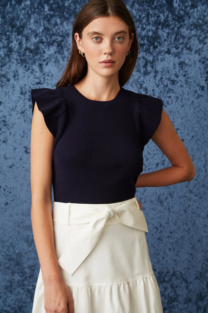 Marie Oliver Rory Top - Navy